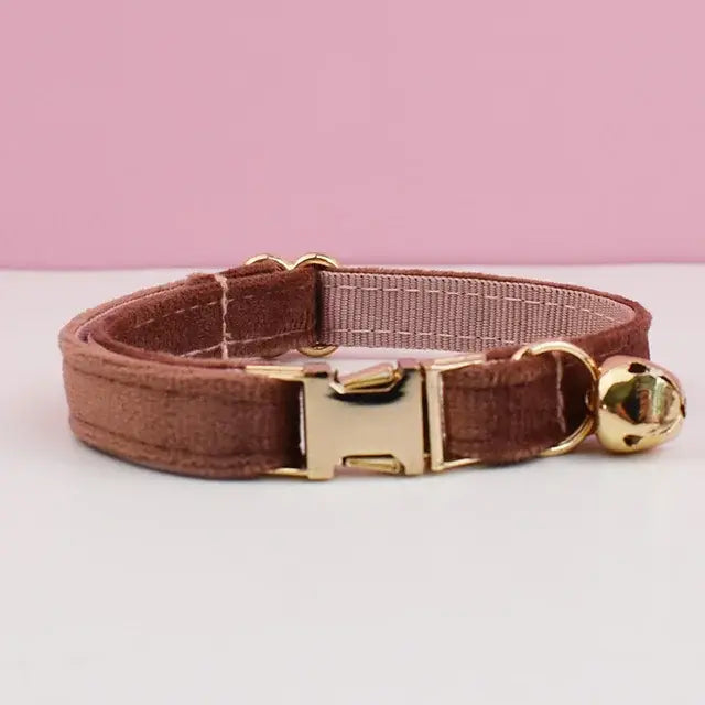 Velvet Cat Collar