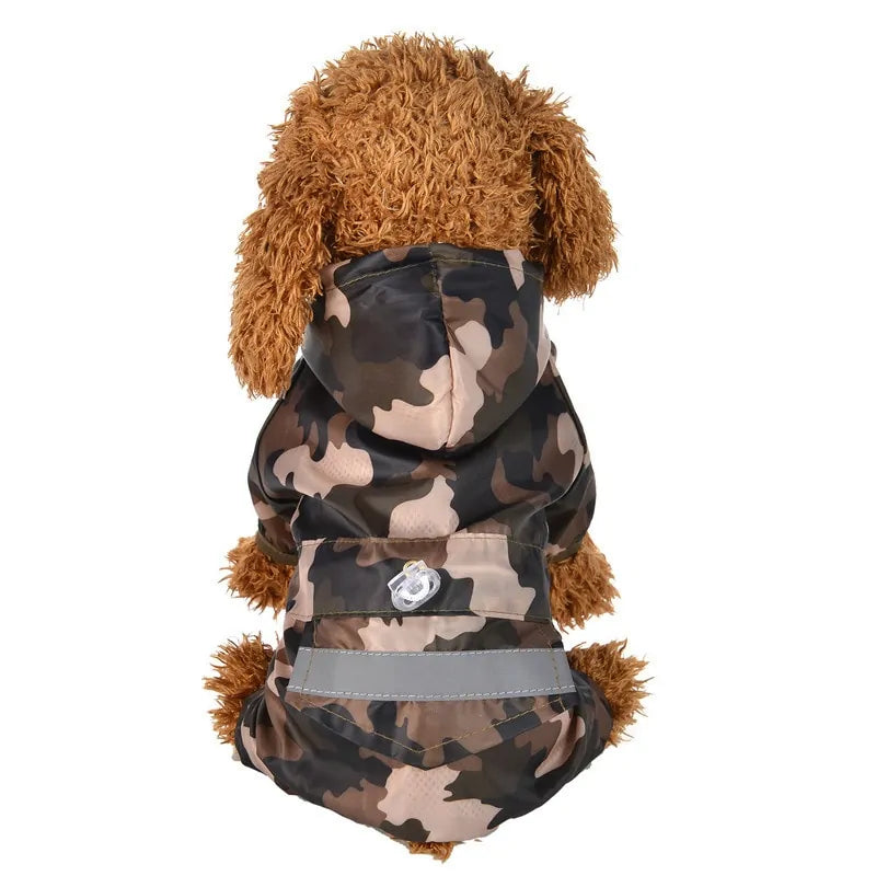 Stylish Dog Raincoat