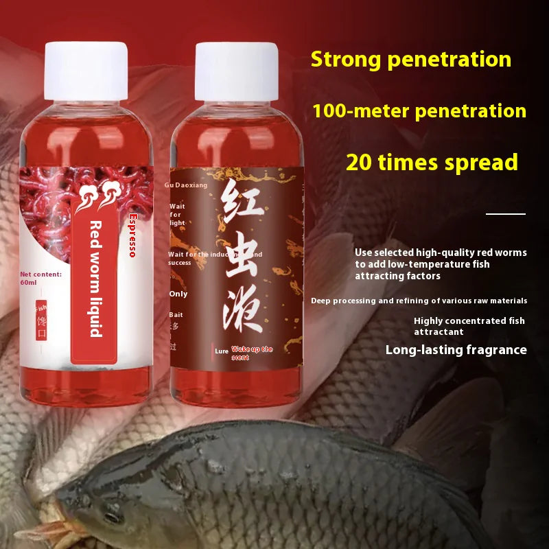 Essential Grass Carp Nesting Mix with Red Worm Liquid – Ultimate Wild Fishing Bait!