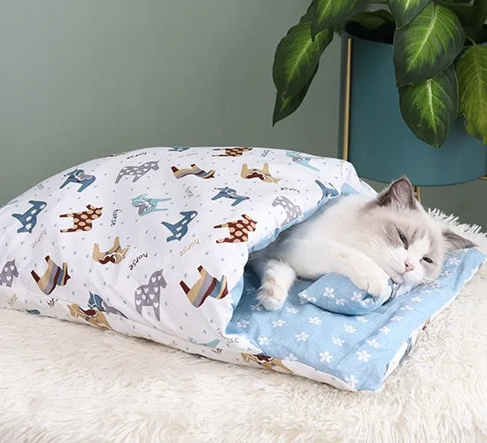 Removable Dog & Cat Bed