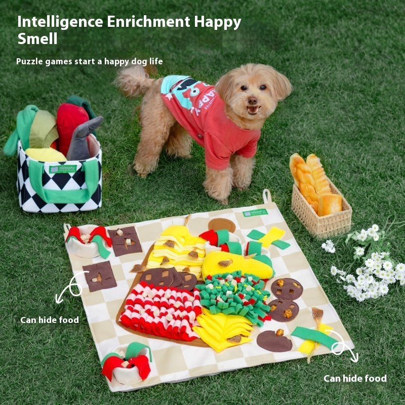 Dog Smell Pad Food Leakage Storage Toy