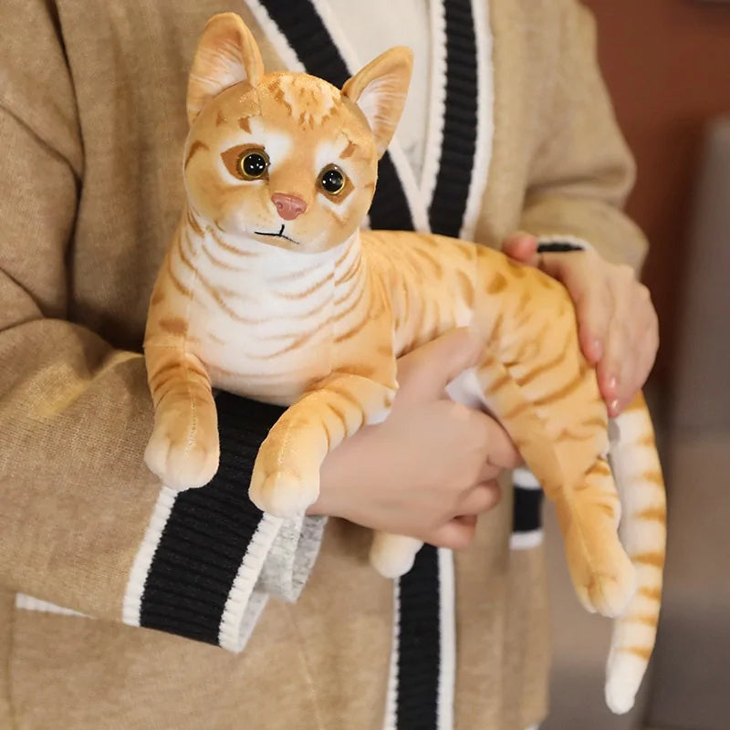 Realistic Cat Plush Toys