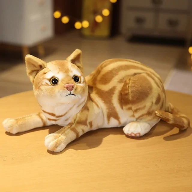 Realistic Cat Plush Toys