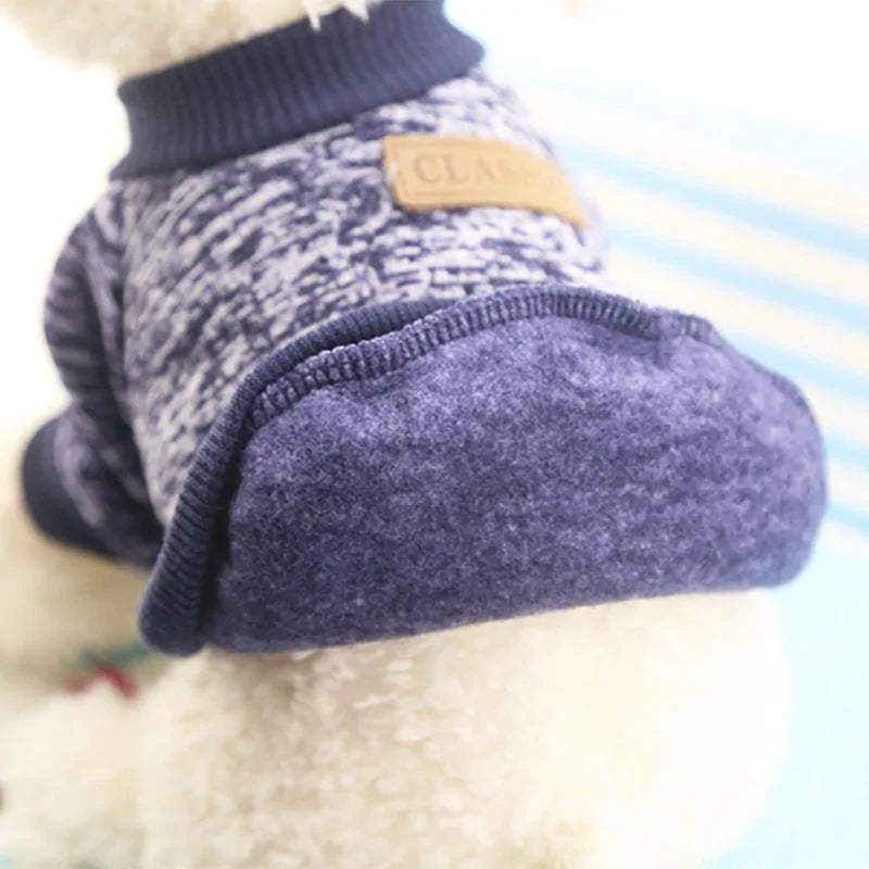 Classic Warm Puppy Pet Cat Winter Fashion Clothes